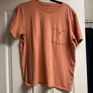 peach carhartt t shirt!